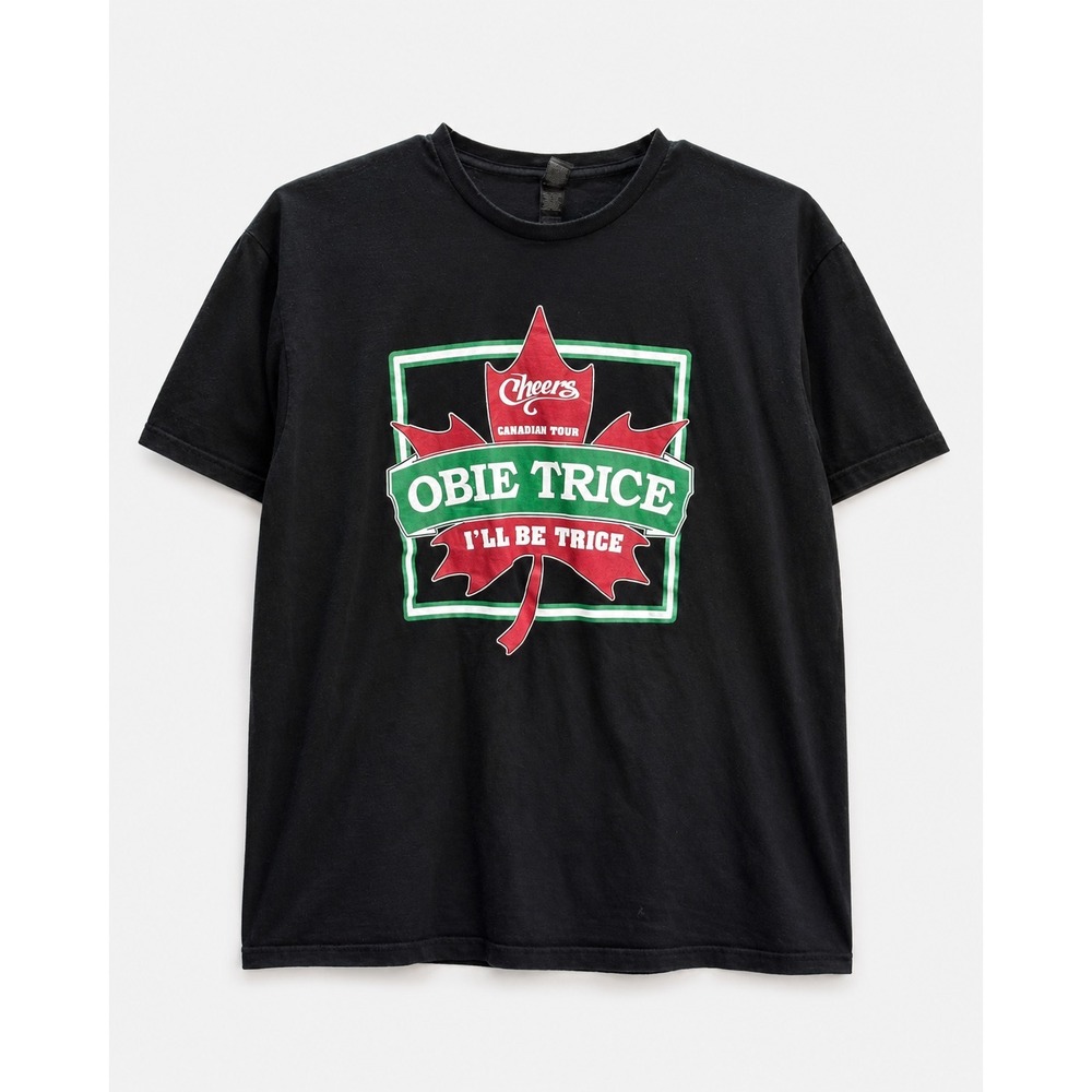 Obie Trice Cheers Canadian Tour 2023 Rap Tee Concert Shirt Mens Large Shady